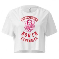 Ladies Festival Cali Crop Top Tee