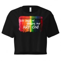 Ladies Festival Cali Crop Top Tee