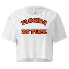 Ladies Festival Cali Crop Top Tee