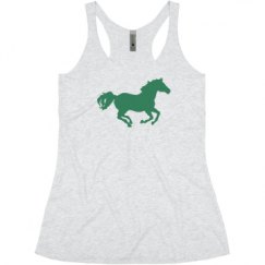 Ladies Slim Fit Super Soft Racerback Triblend Tank