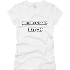 Ladies Slim Fit Basic Promo Jersey Tee