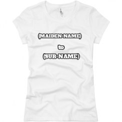 Ladies Slim Fit Basic Promo Jersey Tee