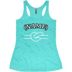 Ladies Slim Fit Super Soft Racerback Triblend Tank
