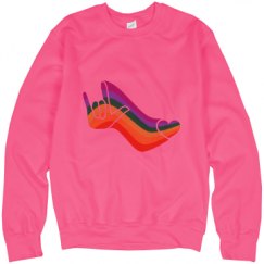 Unisex Neon Crewneck Sweatshirt