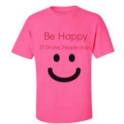 Unisex Ultra Cotton Safety Neon Crewneck Tee