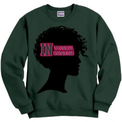 Unisex Film and Foil Crewneck Sweatshirt