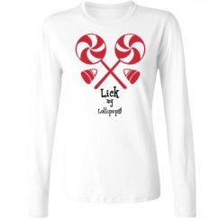 Ladies Relaxed Fit Basic Long Sleeve Tee