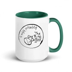 15oz Ceramic Mug with Color Inside