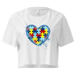 Ladies Festival Cali Crop Top Tee