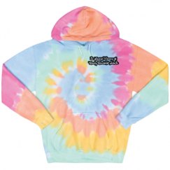 Unisex Tie-Dye Fleece Hoodie