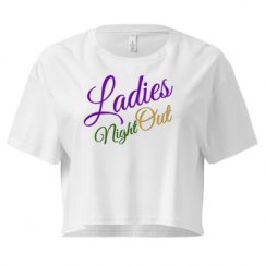 Ladies Festival Cali Crop Top Tee