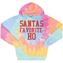 Unisex Tie-Dye Fleece Hoodie