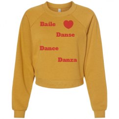 Women's Raglan Pullover Fleece