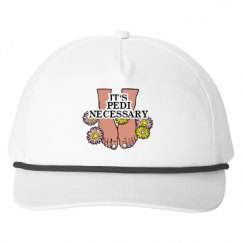 Snapback Five-Panel Rope Hat