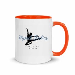 11oz Ceramic Mug with Color Inside