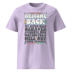 Unisex Organic Ribbed Neck T-Shirt