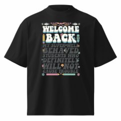 Unisex Organic Oversized High Neck T-Shirt