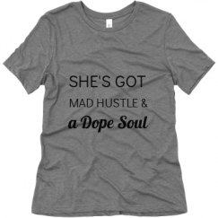 Ladies Relaxed Fit Super Soft Triblend Tee