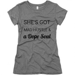 Ladies Slim Fit Super Soft Triblend Tee