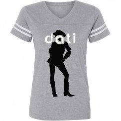 Ladies Relaxed Fit Vintage Sports Tee