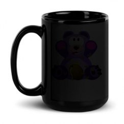 15oz Black Glossy Mug