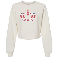 Women's Raglan Pullover Fleece