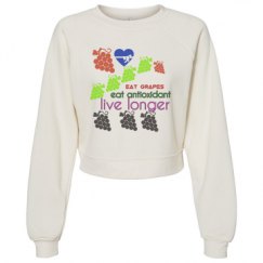 Women's Raglan Pullover Fleece