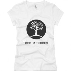 Ladies Slim Fit Basic Promo Jersey Tee