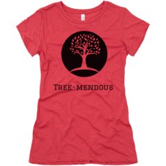 Ladies Slim Fit Super Soft Triblend Tee