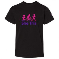 Youth Champion Short Sleeve Tagless Tee