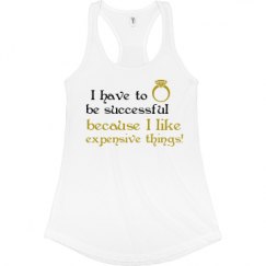 Ladies Slim Fit Racerback Tank Top
