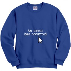 Unisex Film and Foil Crewneck Sweatshirt