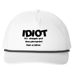 Snapback Five-Panel Rope Hat