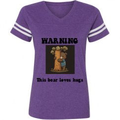 Ladies Relaxed Fit Vintage Sports Tee