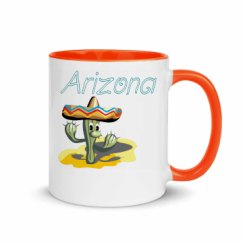 11oz Ceramic Mug with Color Inside