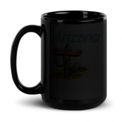 15oz Black Glossy Mug