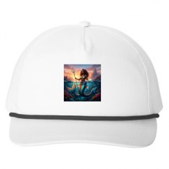 Snapback Five-Panel Rope Hat