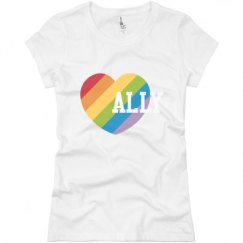 Ladies Slim Fit Basic Promo Jersey Tee