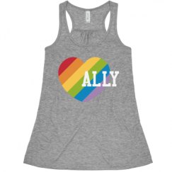 Ladies Flowy Racerback Tank