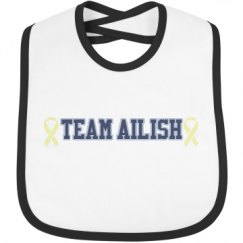 Infant Contrast Trim Bib