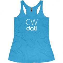 Ladies Slim Fit Super Soft Racerback Triblend Tank