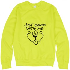 Unisex Neon Crewneck Sweatshirt