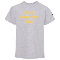 Youth Champion Short Sleeve Tagless Tee