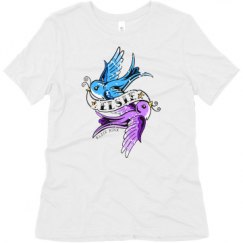 Ladies Relaxed Fit Super Soft Triblend Tee