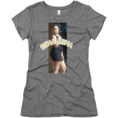 Ladies Slim Fit Super Soft Triblend Tee