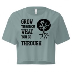 Ladies Festival Cali Crop Top Tee