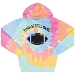 Unisex Tie-Dye Fleece Hoodie