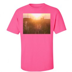 Unisex Ultra Cotton Safety Neon Crewneck Tee