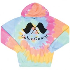 Unisex Tie-Dye Fleece Hoodie