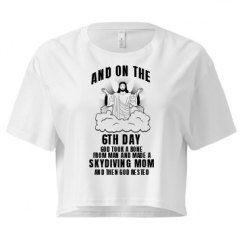 Ladies Festival Cali Crop Top Tee